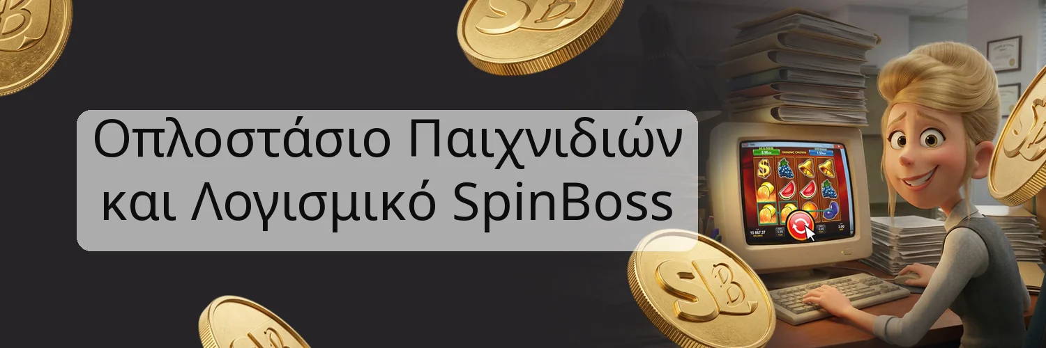 Οπλοστάσιο Παιχνιδιών και Λογισμικό SpinBoss Οπλοστάσιο Παιχνιδιών και Λογισμικό SpinBoss