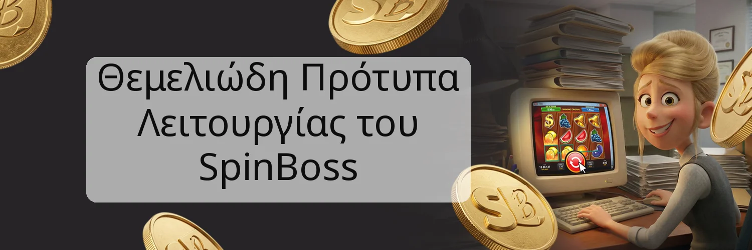 Θεμελιώδη Πρότυπα Λειτουργίας του SpinBoss Θεμελιώδη Πρότυπα Λειτουργίας του SpinBoss